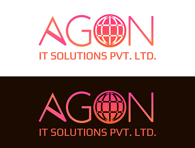 LOGO DESIGN - Agon IT Solutions graphic design logo