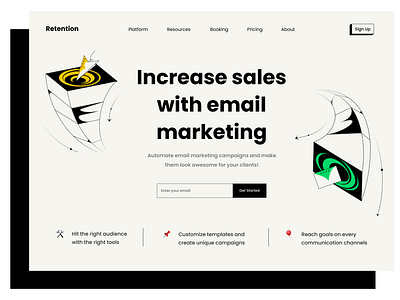 Email Marketing Landing Page