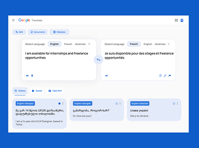 Google Translate Redesign app app design dailyui design google redesign translate ui uiux uiux design ux website