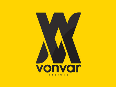 VonVar - Personal Branding Logo Design abstract brand brand identity corporate design designer identity logo logotype sign stationary vv