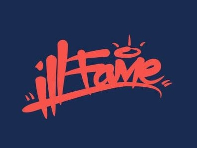 Ill fame brand branding clothing line logo multimedia photography videography
