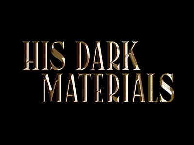 His Dark Materials