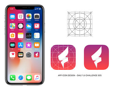 Dail UI Challenge 005 - App Icon Design