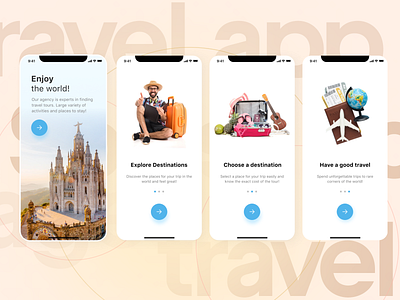 Travel app ui\ux design app design design mobile mobile design ui ui ux ux