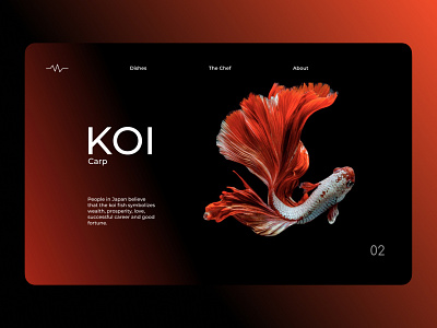 Koi-Carp. app branding design illustration logo typography ui ux vector web