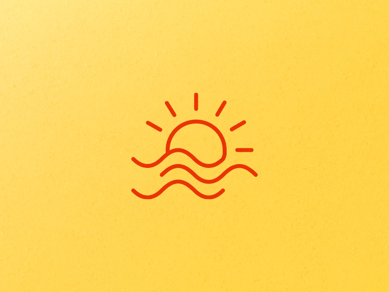 beach icon by flayks dribbble beach icon by flayks dribbble