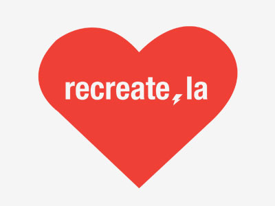 Recreate La Heart branding concept fun illustrator logo