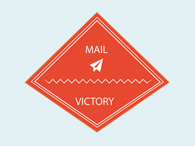 Mailvictory Logo 2 design email html illustration plane vector