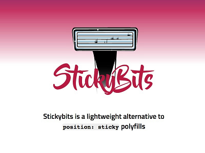 Branding for Stickybits, a JavaScript Plugin brand branding css javascript