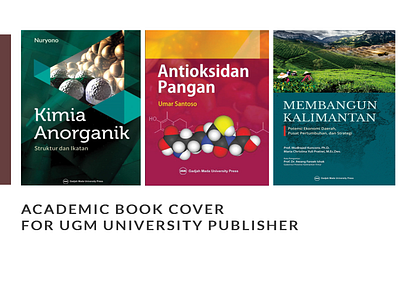Academic Book Cover UGM Press academic book cover book cover design minimal
