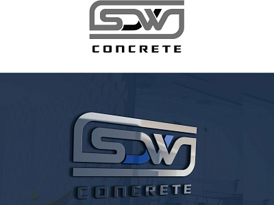 concrete company logo