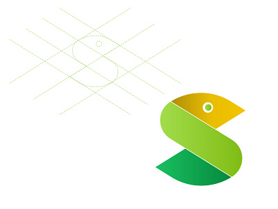 Letter S Modern Logo | Bird App Icon