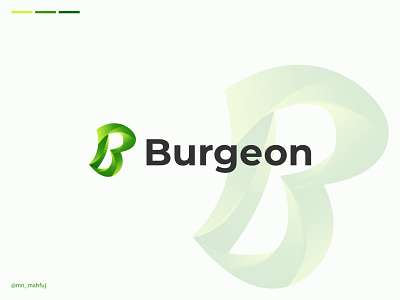 Letter B Modern Logo Template | 3d logo