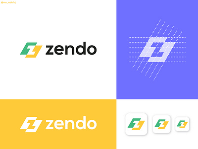 Zendo - Modern Negative Space Logo Template