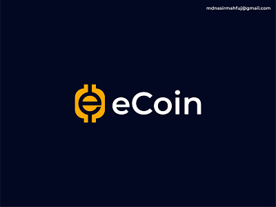 eCoin | Cryptocurrency Logo Concept app icon brand design crypto icon crypto letter logo crypto logo cryptocurrency logo ecoin ecoin crypto logo ecommerce electro coin graphic design letter logo logo logo design logo icon minimalist modern logo professional logo simple crypto logo concept unique logo