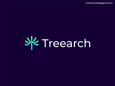 Treearch - Tech Company Logo Concept