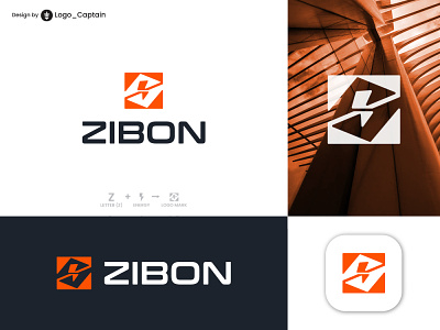Letter Z + Energy Logo Concept