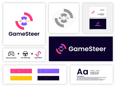 GameSteer - Brand Identity