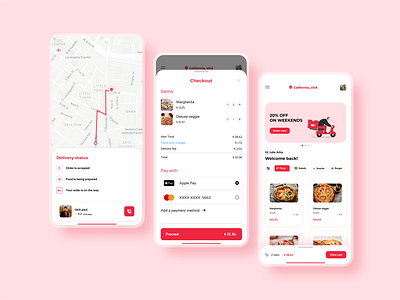 Food delivery app