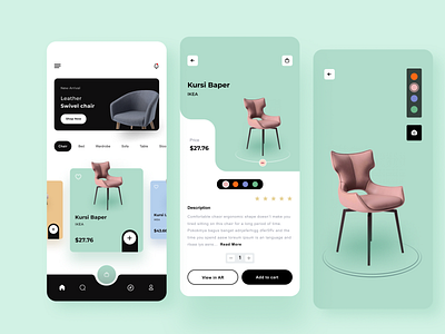 Furniture app app appdesign design furniture furnitureapp mobile mobileapp ui uiux userexperience ux