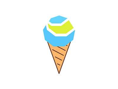 Ice cream logo design graphic design icecream icecream logo identity identity design illustrator logo logo design logos logotype vector