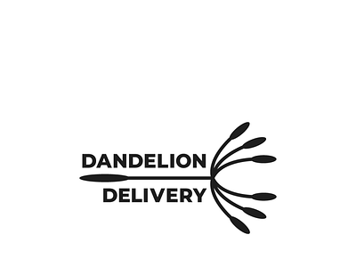 Logo for logistics company with a dandelion form company dandelion design graphic design identity illustration logo logostics vector