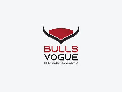 Logo Designed for Bulls Vogue best logo designs branding bull logo creative and modern logo creative and modern logo design designer illustration latest logo design logo design minimal modern logos
