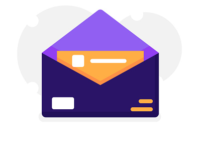 Mail Icon blue flat icon fresh icon icon icon design illustration mail mail app mailing