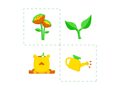 Garden Set Icon fresh icon icon icon app icon design icon set inspiration line icon ui