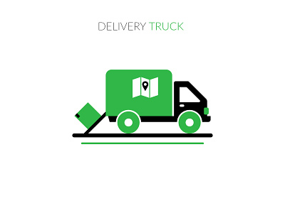 Icon Delivery Truck branding flat icon flaticon green icon icon app project ui web
