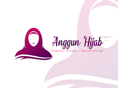 Hijab Store Logo avatar feminine feminine logo hijab icon logo logo design woman