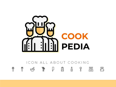 Cookpedia - Chef Icon chef cooking flaticon icon icons iconset kitchen lineicon