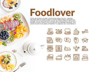 Cookpedia chef flaticon food food and drink fresh icon icon icon design icon food icon set illustration line icon