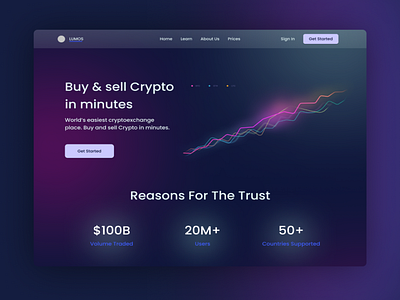 Crypto Exchange UI design