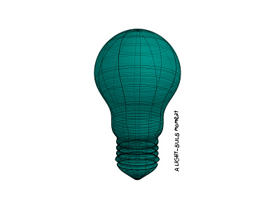 Light-bulb Logo adobe branding bulb cartoon graphic design illustration logo vector