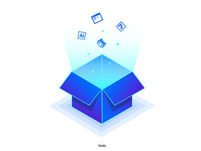 Tools github icons illustration isometric photoshop terminal tools