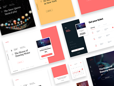 Styles exploration for website