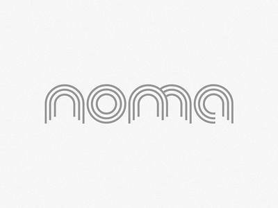Noma logo logotype