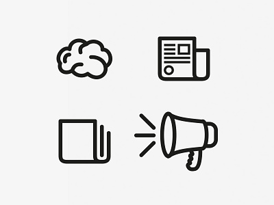 Newsletter icons icon