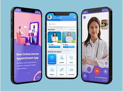 Medical service - Mobile app.