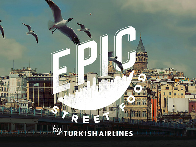 Epic Street Foods Logo food logo street street foods thy turkish airlines