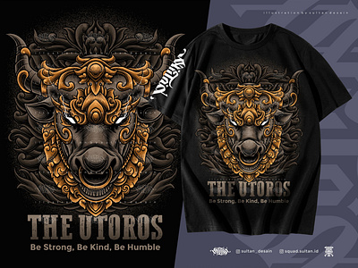 THE UTOROS ARTWORK animal animal art animal drwaing apparel artwork buffalo bull bull illustration byson byson art clothes clothing digital illustrations illustration illustration art illustrator merchandise tshirt tshirt art tshirt design