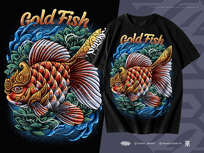 GOLD FISH ARTWORK