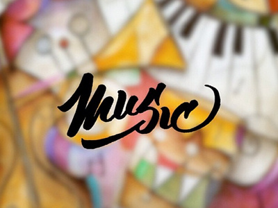 Music calligraphy