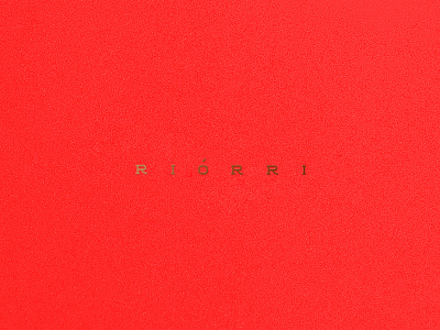 RIORRI brand branding lettering logo logotype naming