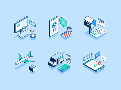 Length to Get a Credit Card credit card finances illustration isometric vector