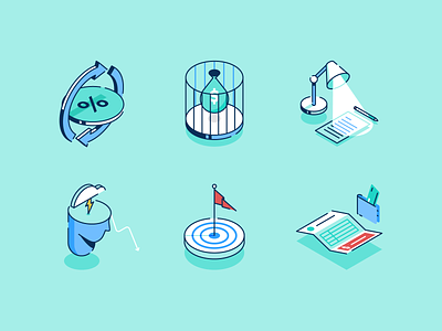 Financial Isometric