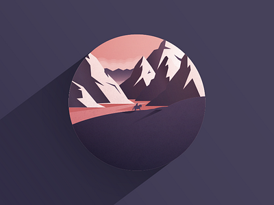 Day 61: The Two Towers! good day illustration lotr mountains vector
