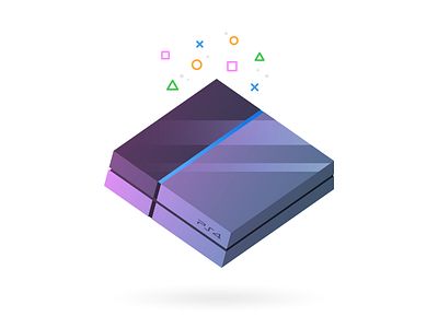 PS4 | Day 2 console gaming illustration ps4 vector videogames