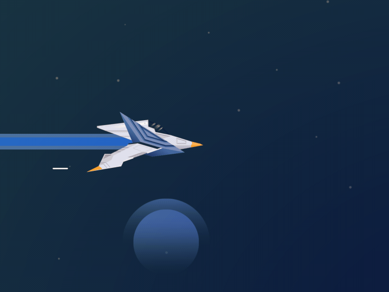 Flying Arwing! | Day 10 animation arwing flying gaming illustration nintendo star fox vector videogame